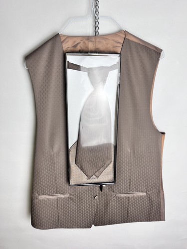 Weste set plastron krawatte - set,